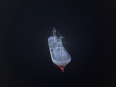 AGTR-5 USS Libert&agrave; Modello 3D