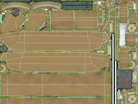 Tank Panzer III ausf M Perang Dunia II Jerman Model 3D