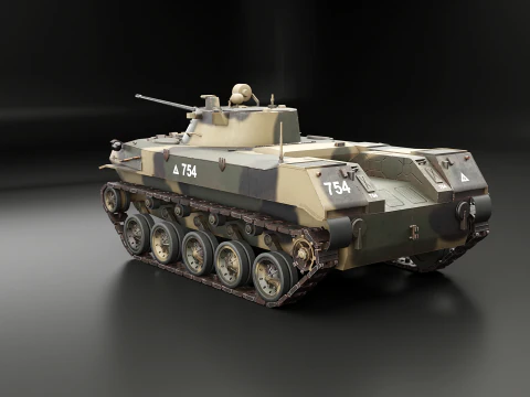 Carro armato tedesco Panzer III ausf M della Seconda Guerra Mondiale Modello 3D