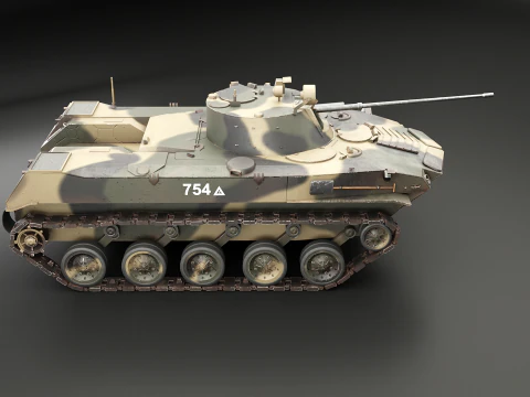 Carro armato tedesco Panzer III ausf M della Seconda Guerra Mondiale Modello 3D