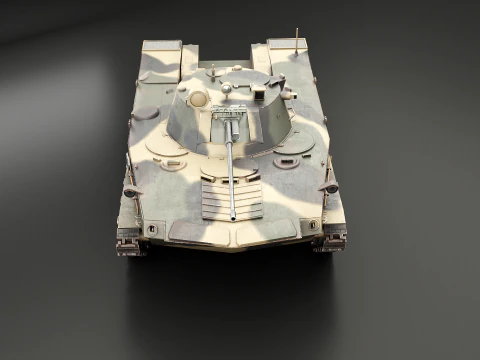 Carro armato tedesco Panzer III ausf M della Seconda Guerra Mondiale Modello 3D
