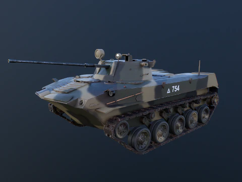 Carro armato tedesco Panzer III ausf M della Seconda Guerra Mondiale Modello 3D