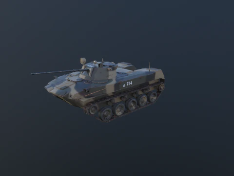 Carro armato tedesco Panzer III ausf M della Seconda Guerra Mondiale Modello 3D