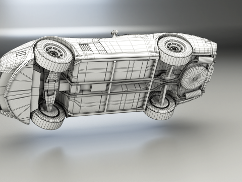 Chevrolet Corvette C3 1980-1982 3D Model