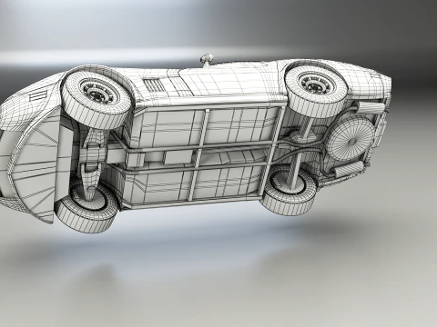 Chevrolet Corvette C3 1980-1982 3D Model