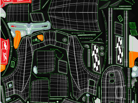 Chevrolet Corvette C3 1980-1982 3D Model