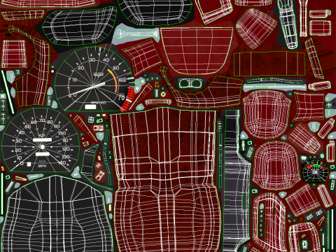 Chevrolet Corvette C3 1980-1982 3D Model