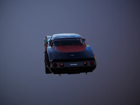 Chevrolet Corvette C3 1980-1982 3D Model