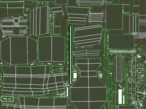 Auto blindata Daimler MKI Modello 3D