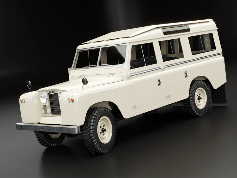 Land Rover Seri II LWB Model 3D