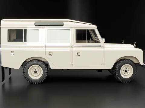 Land Rover Series II LWB 3D Model