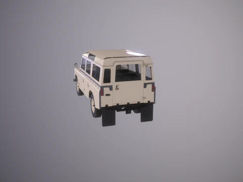 Land Rover Series II LWB 3D Model