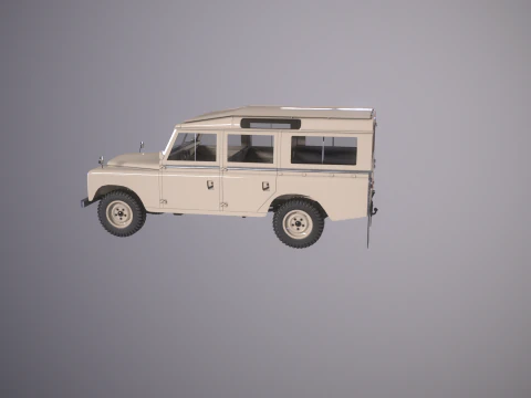 Land Rover Series II LWB 3D Model