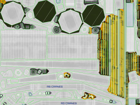 Kapal Pendukung Lepas Pantai Model 3D