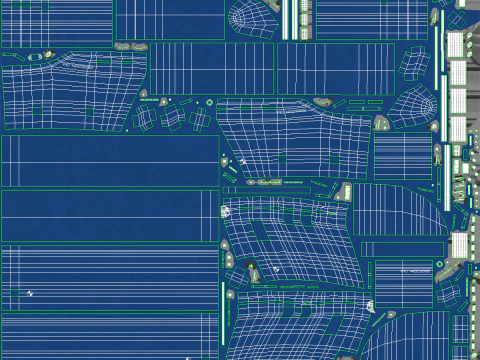 Navio guindaste assentador de tubos Modelo 3D