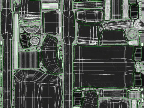 Generic Modern Pickup Truck 3D Model