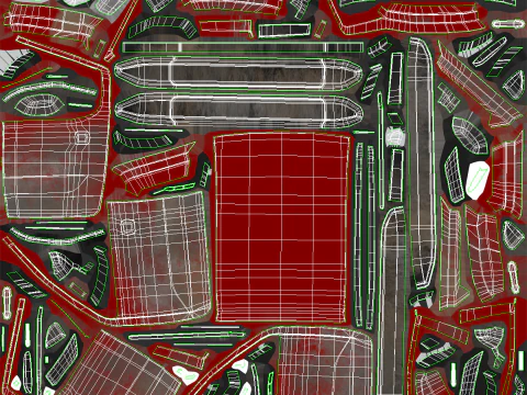 Pickup moderno generico Sporco e fango Modello 3D