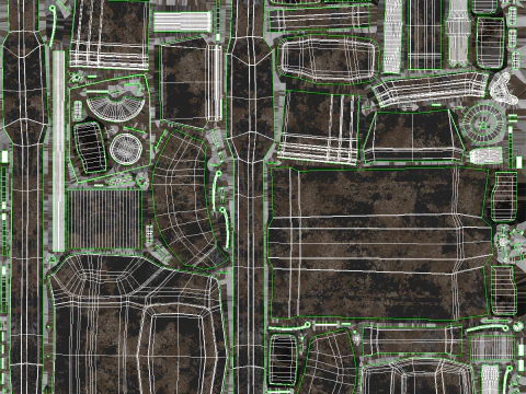 Pickup moderno generico Sporco e fango Modello 3D