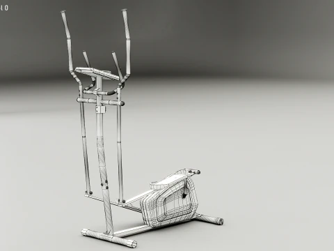 Allenatore ellittico da palestra Modello 3D