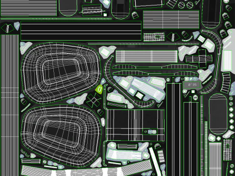 Allenatore ellittico da palestra Modello 3D