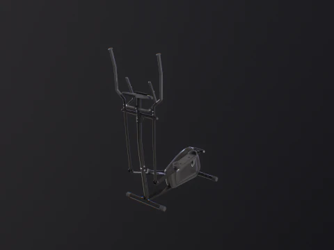 Allenatore ellittico da palestra Modello 3D