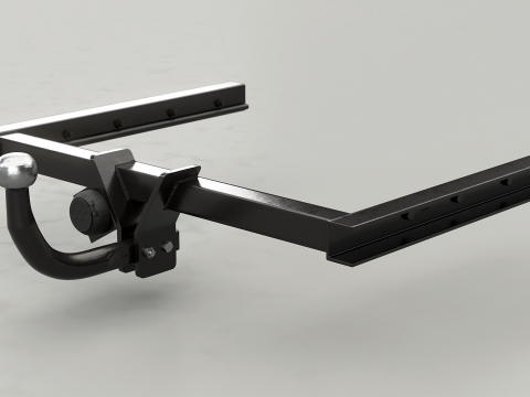 Gancio di traino Modello 3D
