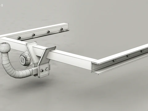 Tow Hitch 3D Model