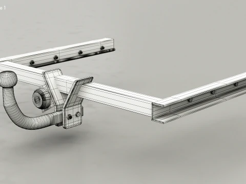 Tow Hitch 3D Model