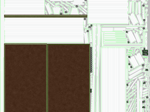 Cargo Trailer PBR 3D Model