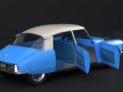 Citro&euml;n DS19 Modello 3D