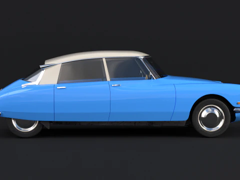 Citro&euml;n DS19 Modello 3D