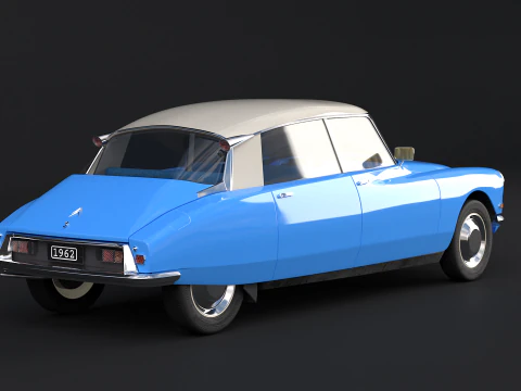 Citro&euml;n DS19 Modello 3D