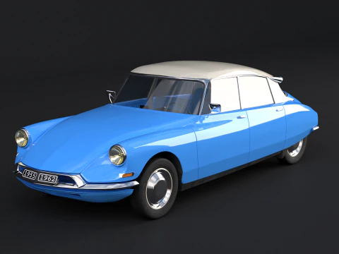 Citro&euml;n DS19 Modello 3D