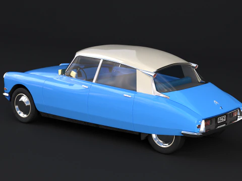 Citro&euml;n DS19 Modello 3D