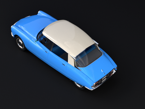 सिट्रोएन डीएस 19 3D मॉडल