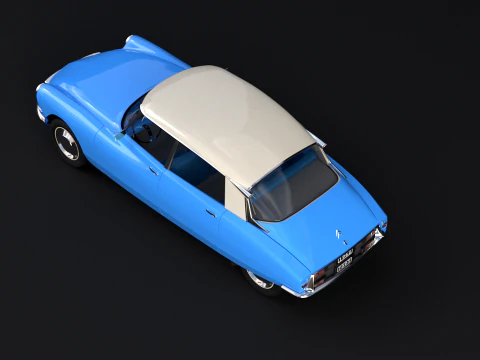Citro&euml;n DS19 Modello 3D