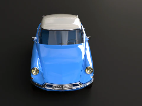 Citro&euml;n DS19 Modello 3D