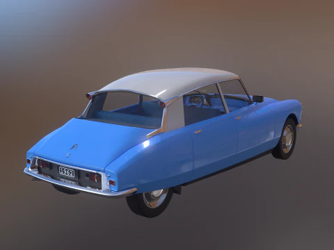 Citro&euml;n DS19 Modello 3D