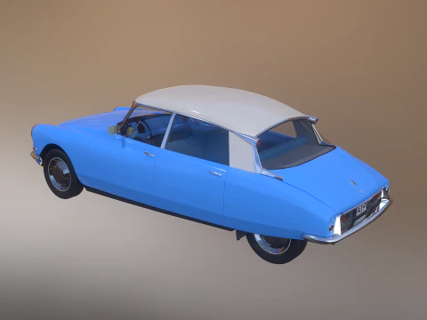 Citro&euml;n DS19 Modello 3D
