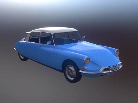 Citro&euml;n DS19 Modello 3D