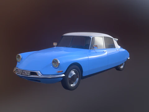 Citro&euml;n DS19 Modello 3D