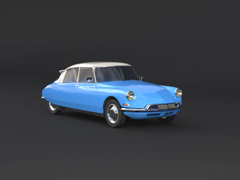 Citro&euml;n DS19 Modello 3D
