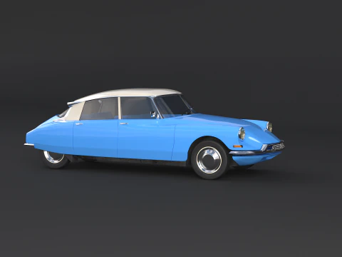 Citro&euml;n DS19 Modello 3D