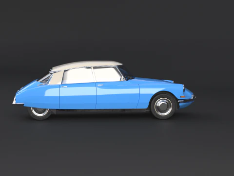 Citro&euml;n DS19 Modello 3D