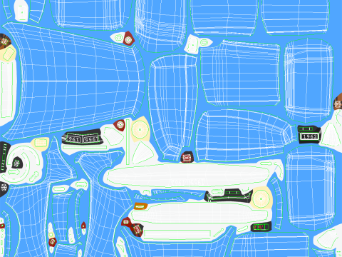 सिट्रोएन डीएस 19 3D मॉडल