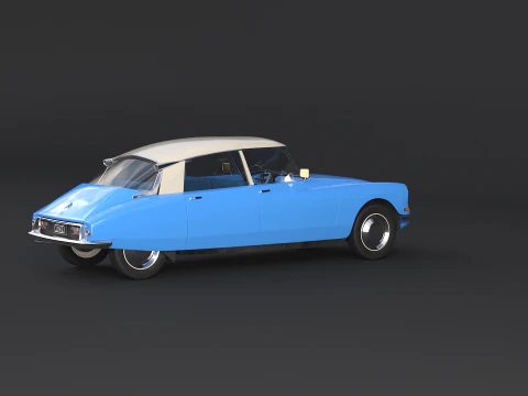 Citro&euml;n DS19 Modello 3D