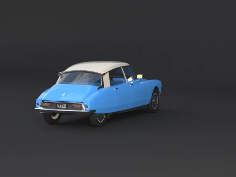 Citro&euml;n DS19 Modello 3D