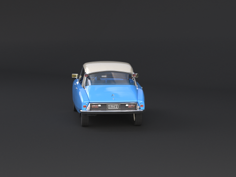 सिट्रोएन डीएस 19 3D मॉडल