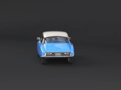 Citro&euml;n DS19 Modello 3D