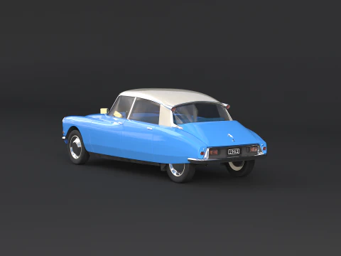 Citro&euml;n DS19 Modello 3D